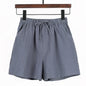 Sporty Linen Shorts for Women
