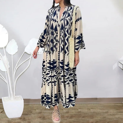 Boho Spring Maxi Dress