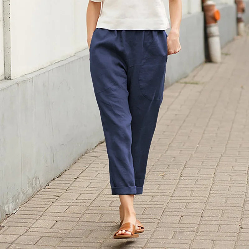 Women's Cotton Linen Pants