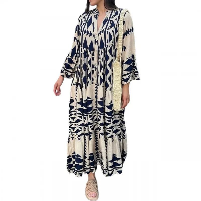 Boho Spring Maxi Dress