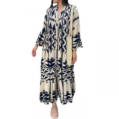 Boho Spring Maxi Dress