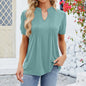 Slimming V Neck Summer Blouse
