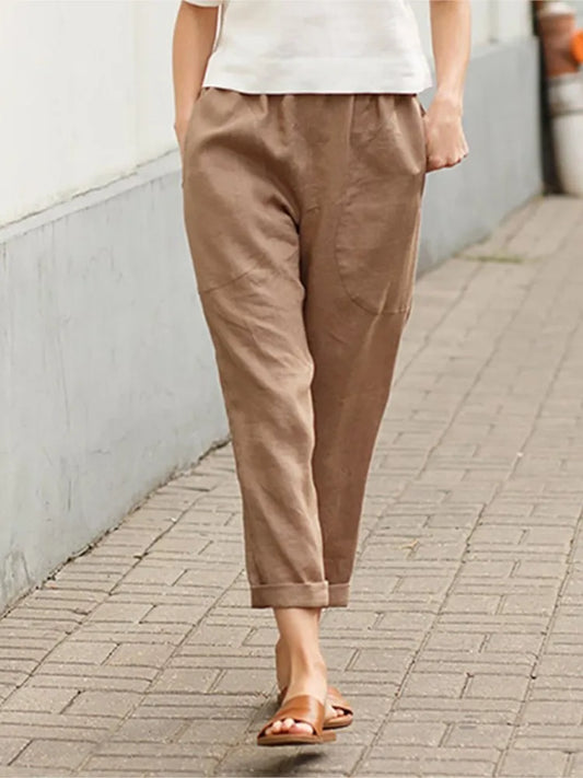 Women's Cotton Linen Pants