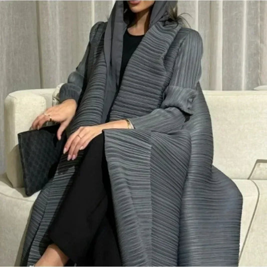 Luxury Solid Color Abaya
