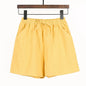 Sporty Linen Shorts for Women