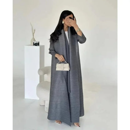 Luxury Solid Color Abaya