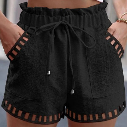 Cotton Linen Beach Shorts