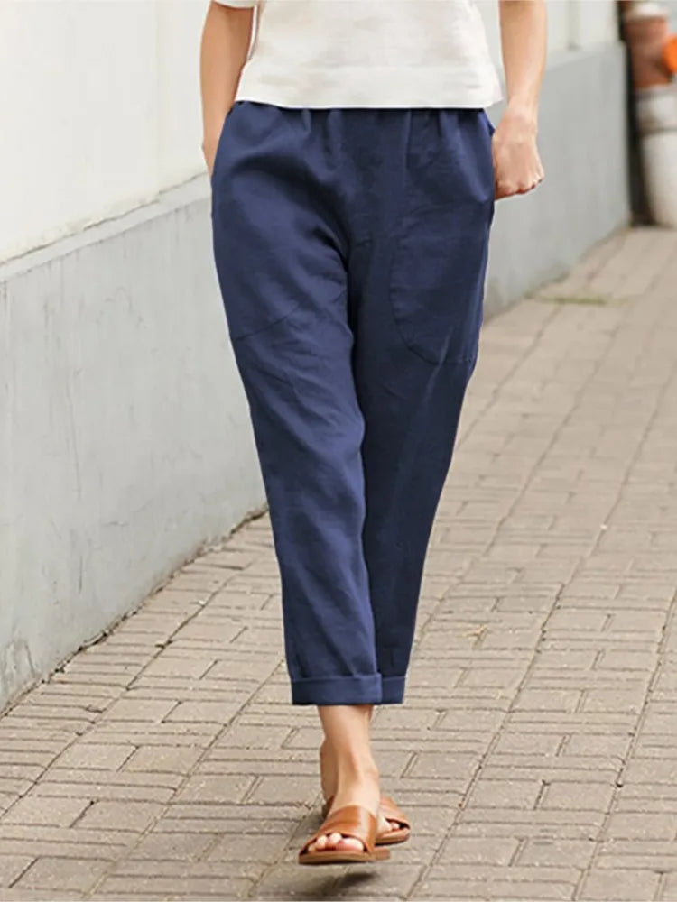 Women's Cotton Linen Pants
