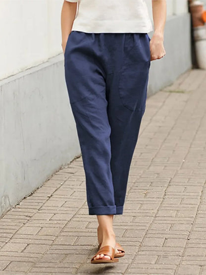 Women's Cotton Linen Pants