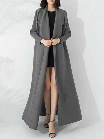 Stylish Pleated Robe Abaya