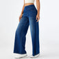 Elegant Wide Denim Pants