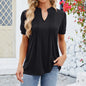 Slimming V Neck Summer Blouse