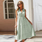 Women Striped Shirt Dress