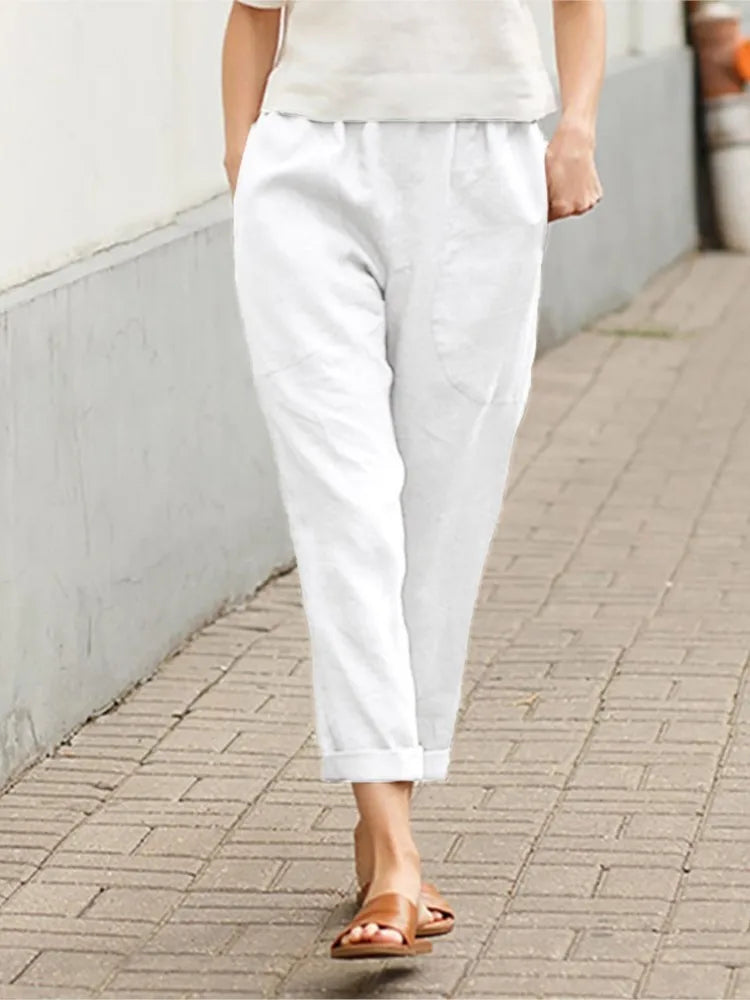 Women's Cotton Linen Pants