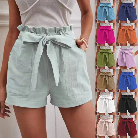 Dressy Cotton Tunic Shorts