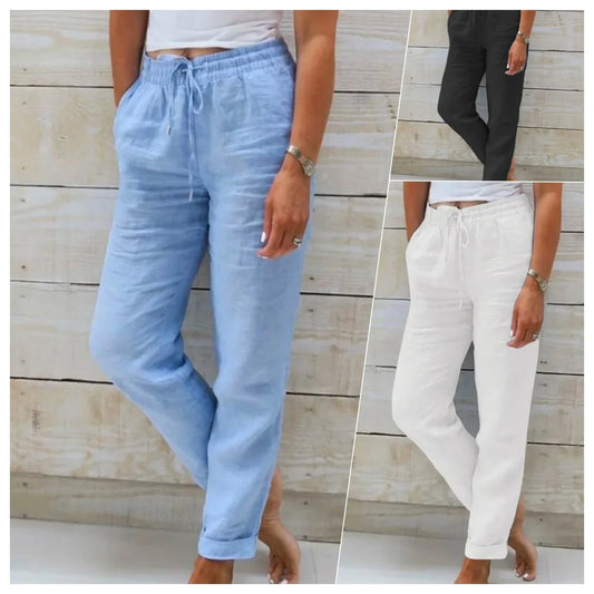 Elastic Waist Streetwear Pants