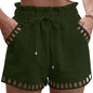Cotton Linen Beach Shorts