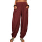 Casual Cotton Harem Pants