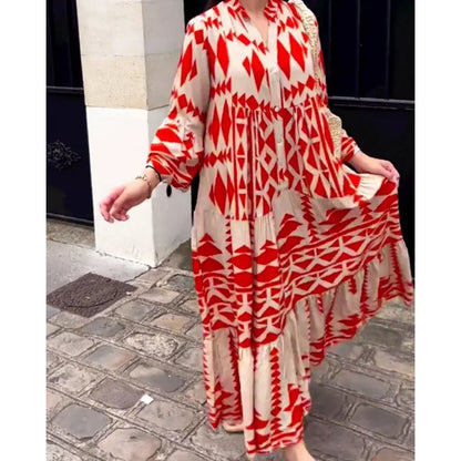 Boho Spring Maxi Dress