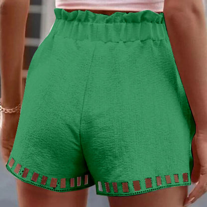 Cotton Linen Beach Shorts