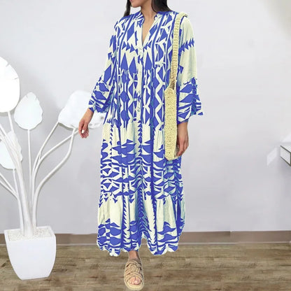 Boho Spring Maxi Dress