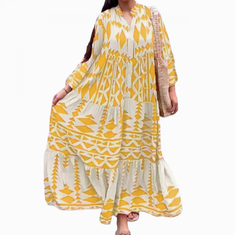 Boho Spring Maxi Dress