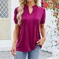 Slimming V Neck Summer Blouse