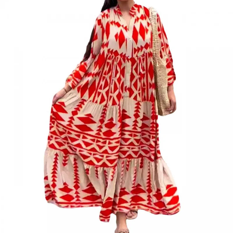 Boho Spring Maxi Dress