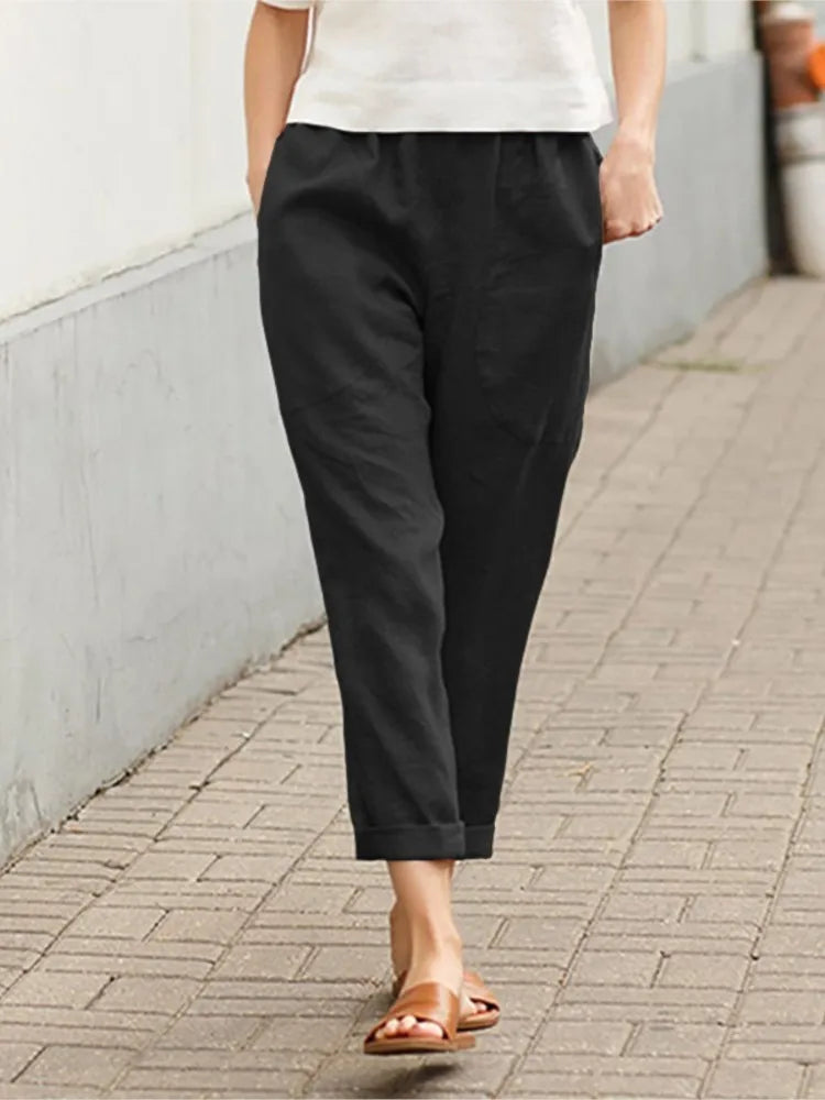 Women's Cotton Linen Pants